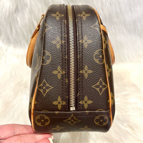 Authenticated Louis Vuitton Trouville Handbag Shoulder Bag Tote Purse - Picture 5 of 16